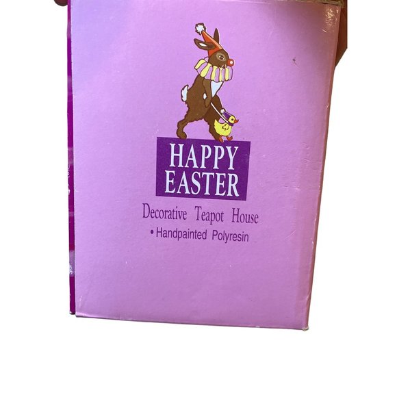 Decorative Easter Teapot House Easter Village - Picture 12 of 14